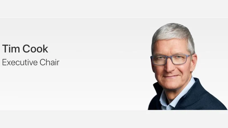 Apple Executive Chair Tim Cook to Receive Semiconductor Industry’s Top Honor