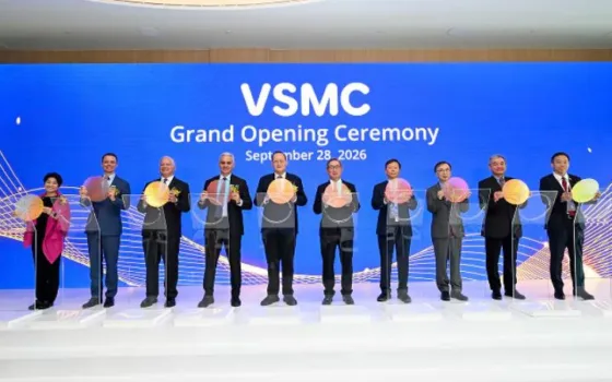 VSMC Opens First 300mm Wafer Fab in Singapore to Boost Global Chip Supply