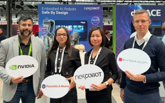 NEXCOM and NexCOBOT Unveil RoboWIZ AI Robotics Platform at NVIDIA GTC Berlin