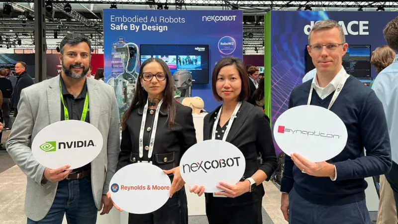 NEXCOM and NexCOBOT Unveil RoboWIZ AI Robotics Platform at NVIDIA GTC Berlin