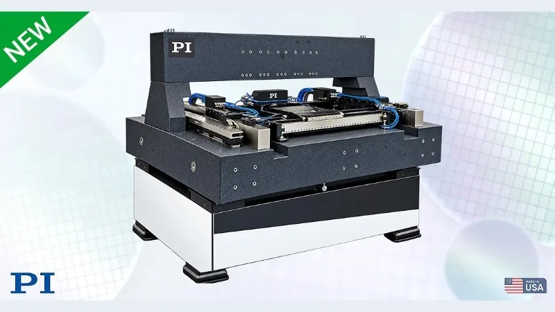 PI Unveils A-323 Planar Air Bearing Scanner for Wafer Metrology and Inspection